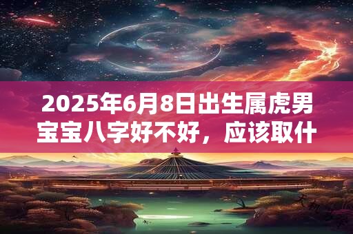 2025年6月8日出生属虎男宝宝八字好不好，应该取什么名字