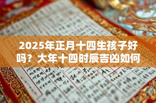 2025年正月十四生孩子好吗？大年十四时辰吉凶如何查询？