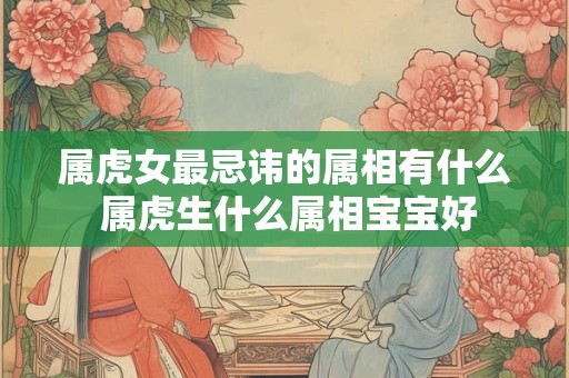 属虎女最忌讳的属相有什么 属虎生什么属相宝宝好