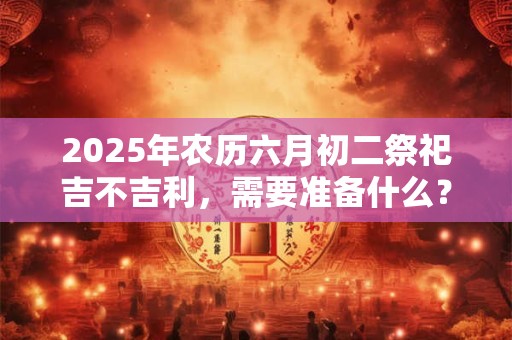 2025年农历六月初二祭祀吉不吉利，需要准备什么？