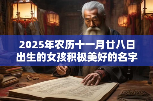 2025年农历十一月廿八日出生的女孩积极美好的名字精选