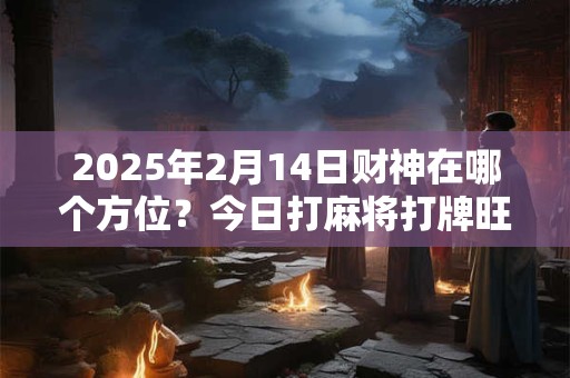 2025年2月14日财神在哪个方位？今日打麻将打牌旺运方位