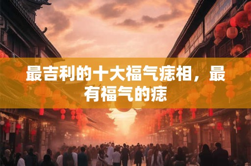 详细阅读:最吉利的十大福气痣相,最有福气的痣 最吉利的十大福气痣相,最有福气的痣