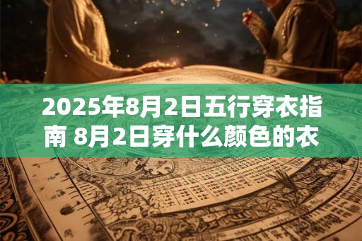 2025年8月2日五行穿衣指南 8月2日穿什么颜色的衣服