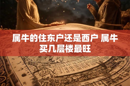 属牛的住东户还是西户 属牛买几层楼最旺
