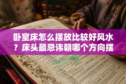 卧室床怎么摆放比较好风水？床头最忌讳朝哪个方向摆放？