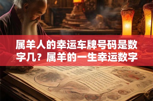 属羊人的幸运车牌号码是数字几？属羊的一生幸运数字