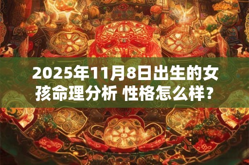 2025年11月8日出生的女孩命理分析 性格怎么样？