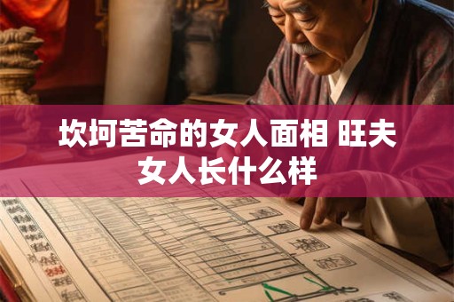 坎坷苦命的女人面相 旺夫女人长什么样