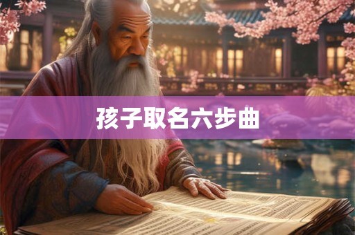 孩子取名六步曲