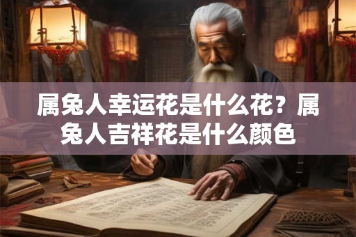 属兔人幸运花是什么花？属兔人吉祥花是什么颜色