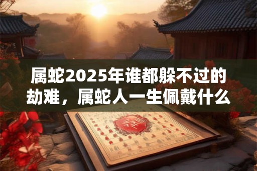 属蛇2025年谁都躲不过的劫难，属蛇人一生佩戴什么好？