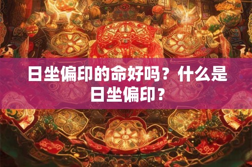 日坐偏印的命好吗？什么是日坐偏印？