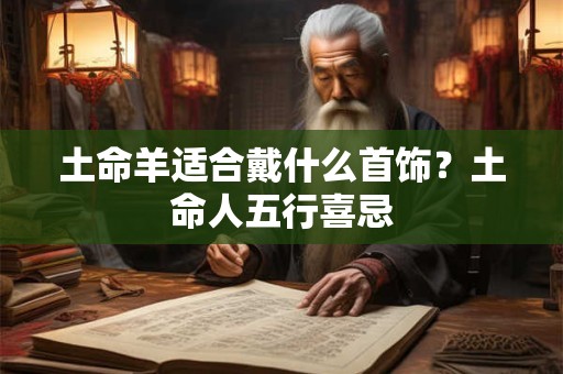 土命羊适合戴什么首饰？土命人五行喜忌