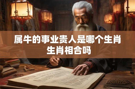 属牛的事业贵人是哪个生肖 生肖相合吗