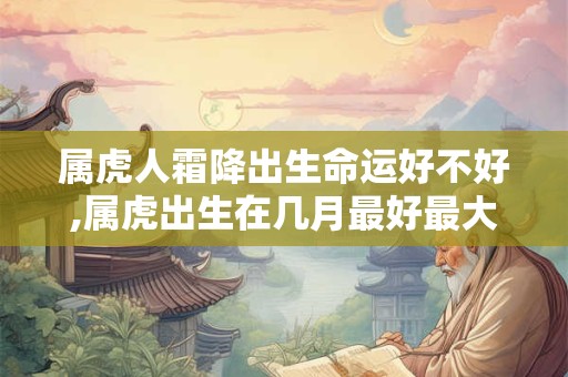 属虎人霜降出生命运好不好,属虎出生在几月最好最大富大贵？