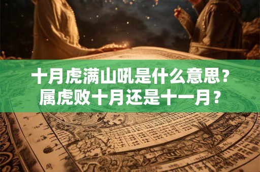 十月虎满山吼是什么意思？属虎败十月还是十一月？