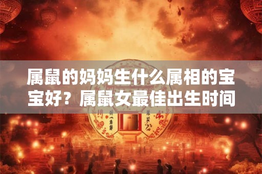 属鼠的妈妈生什么属相的宝宝好？属鼠女最佳出生时间