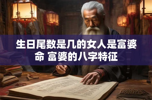 生日尾数是几的女人是富婆命 富婆的八字特征