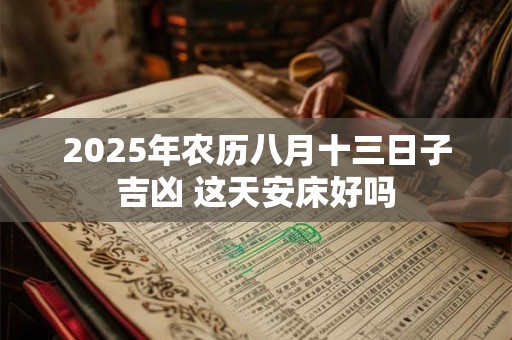 2025年农历八月十三日子吉凶 这天安床好吗