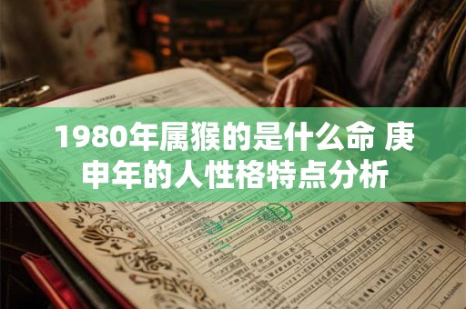 1980年属猴的是什么命 庚申年的人性格特点分析