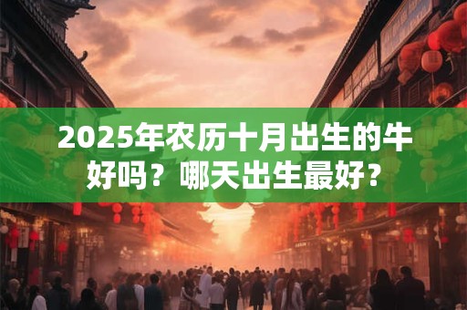 2025年农历十月出生的牛好吗？哪天出生最好？