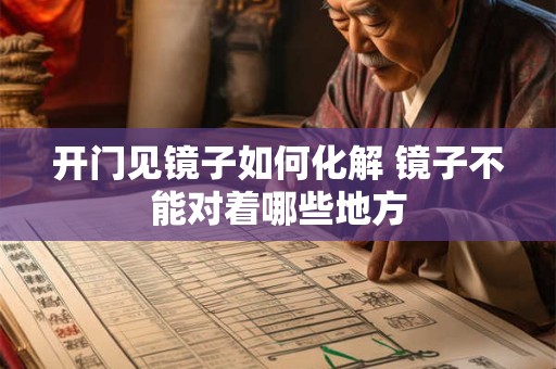 开门见镜子如何化解 镜子不能对着哪些地方