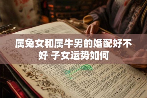 属兔女和属牛男的婚配好不好 子女运势如何