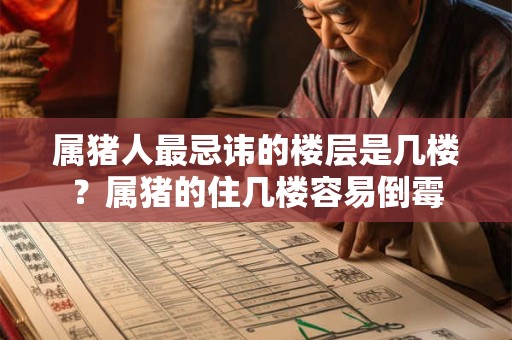 属猪人最忌讳的楼层是几楼？属猪的住几楼容易倒霉