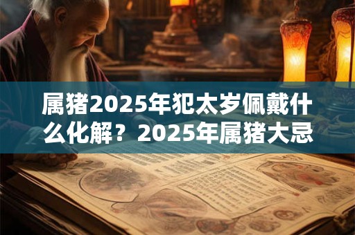 属猪2025年犯太岁佩戴什么化解？2025年属猪大忌