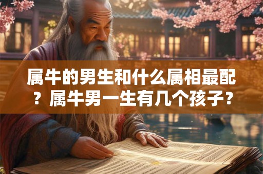 属牛的男生和什么属相最配？属牛男一生有几个孩子？