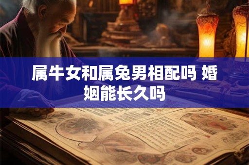 属牛女和属兔男相配吗 婚姻能长久吗