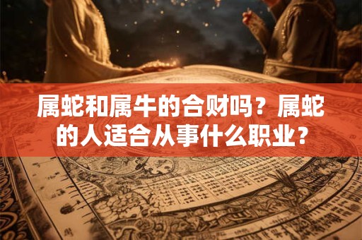 属蛇和属牛的合财吗？属蛇的人适合从事什么职业？