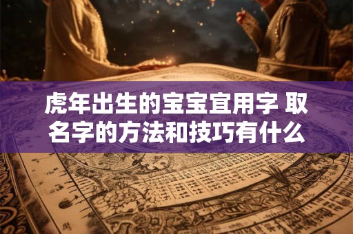 虎年出生的宝宝宜用字 取名字的方法和技巧有什么