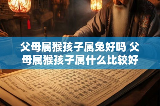 父母属猴孩子属兔好吗 父母属猴孩子属什么比较好