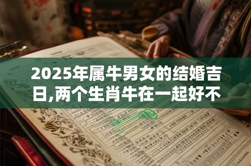2025年属牛男女的结婚吉日,两个生肖牛在一起好不好