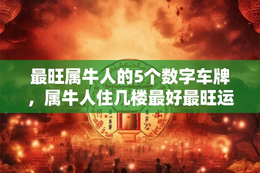 最旺属牛人的5个数字车牌，属牛人住几楼最好最旺运？