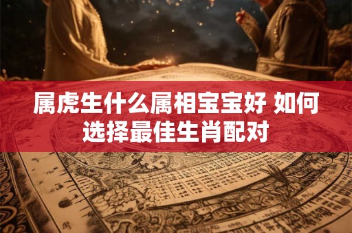 属虎生什么属相宝宝好 如何选择最佳生肖配对