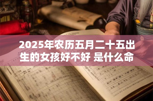 2025年农历五月二十五出生的女孩好不好 是什么命