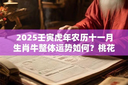 2025壬寅虎年农历十一月生肖牛整体运势如何？桃花运好不好