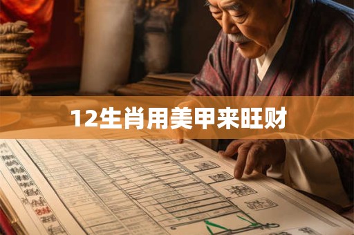 12生肖用美甲来旺财