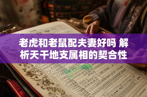 老虎和老鼠配夫妻好吗 解析天干地支属相的契合性