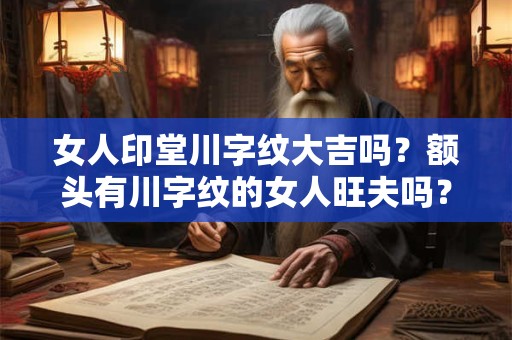 女人印堂川字纹大吉吗？额头有川字纹的女人旺夫吗？