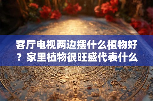 客厅电视两边摆什么植物好？家里植物很旺盛代表什么？