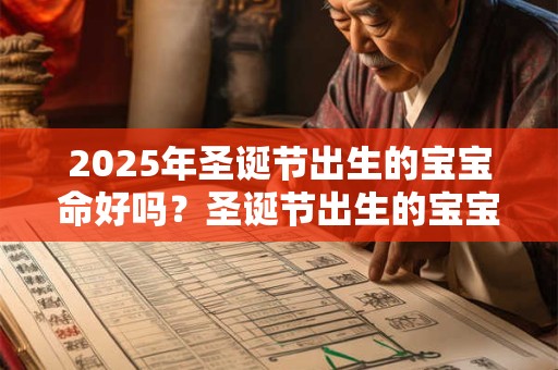 2025年圣诞节出生的宝宝命好吗？圣诞节出生的宝宝是什么星座？