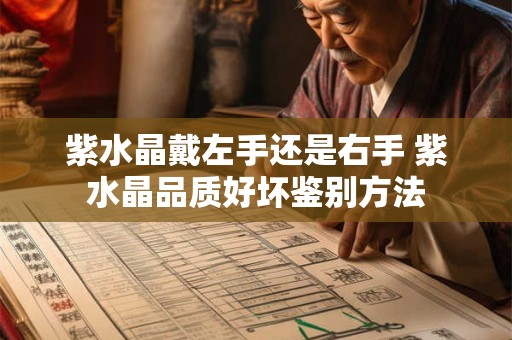 紫水晶戴左手还是右手 紫水晶品质好坏鉴别方法
