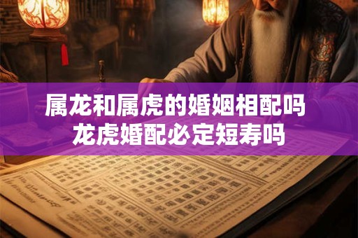 属龙和属虎的婚姻相配吗 龙虎婚配必定短寿吗