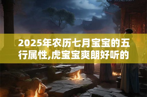 2025年农历七月宝宝的五行属性,虎宝宝爽朗好听的名字