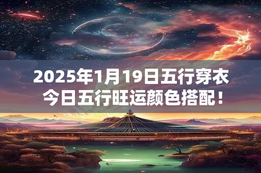 2025年1月19日五行穿衣 今日五行旺运颜色搭配！