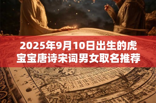 2025年9月10日出生的虎宝宝唐诗宋词男女取名推荐